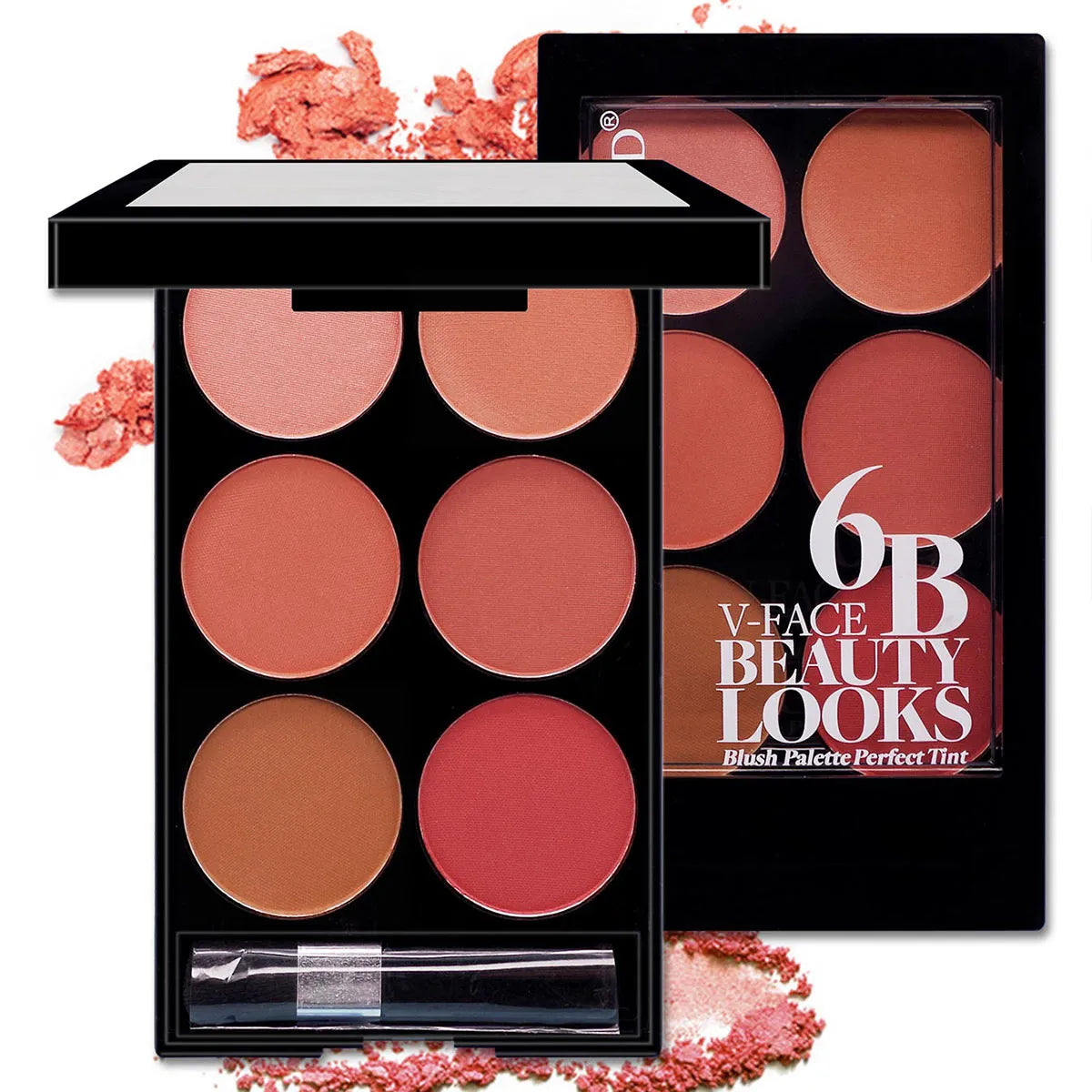 Six-Color Blush Makeup Palette