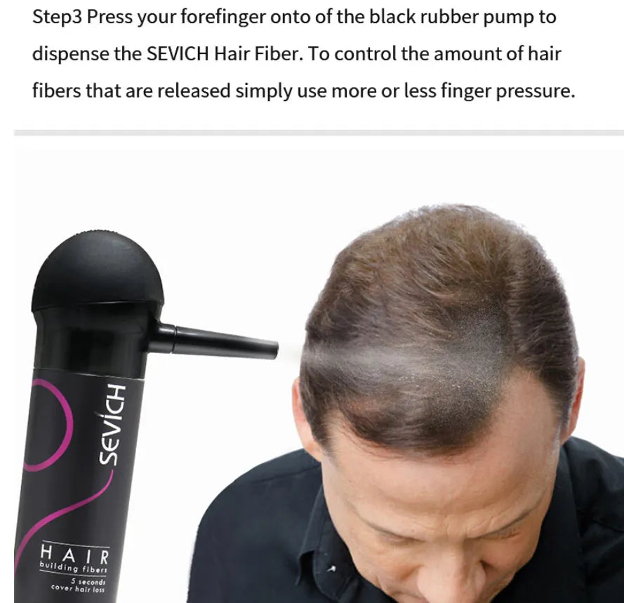 Keratin Hair Fiber Spray Applicator