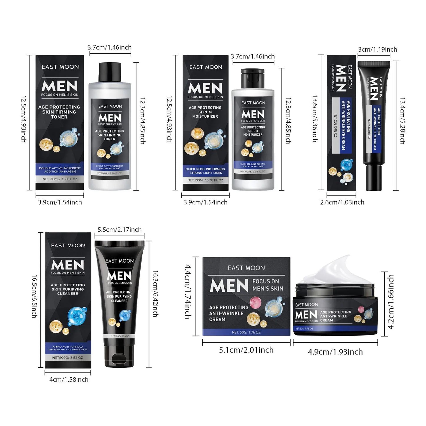 Men’s Facial Moisturizing Toner Cream